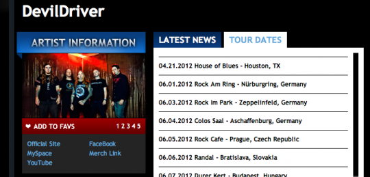 DevilDriver naar Rock Am Ring 2012